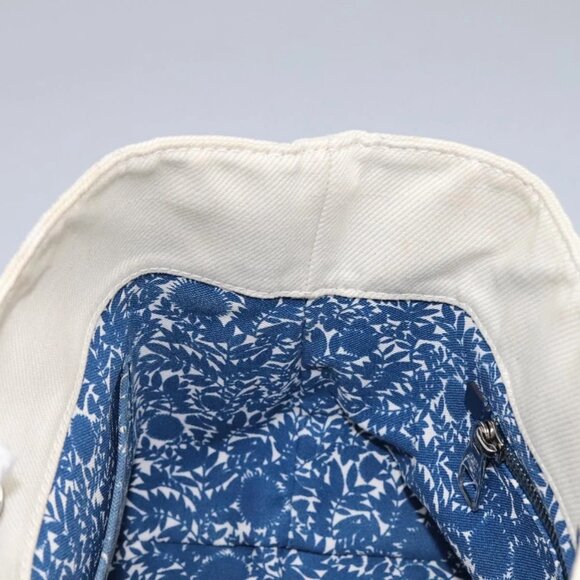 LOUIS VUITTON Cabas PM Tote Bag Canvas White Blue M94504 LV Auth ep5538 - Picture 13 of 16